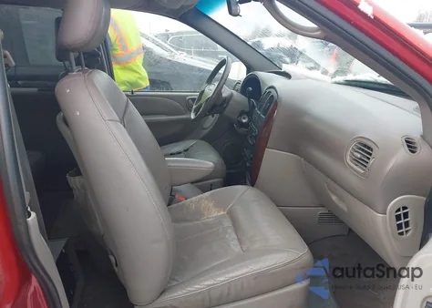 2001 Chrysler Town & Country Lxi z USA, uszkodzony, nr VIN 2C4GP54LX1R232155